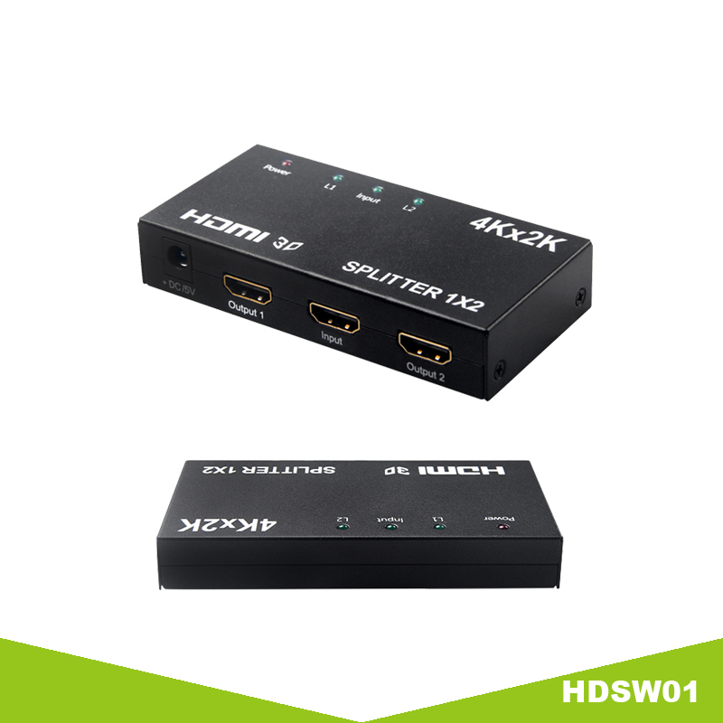 HDMI Splitter 1 into 2 out